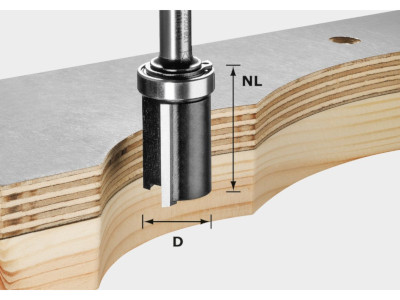Fresa de acabamento HW S8 D19/NL25