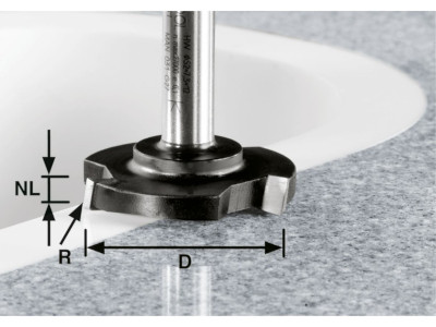 Fresa de facear HW D 52/R1ss S12