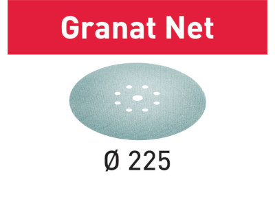 Lixa de rede STF D225 P320 GR NET/25 Granat Net