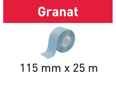 Rolo de cinta de lixa StickFix 115x25m P220 GR Granat